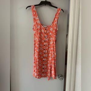 NWOT American Eagle Button Front Mini Dress